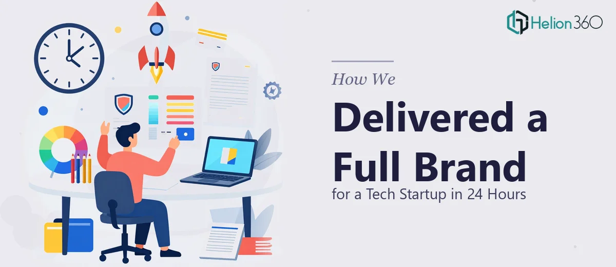How We Delivered a Complete Tech Startup Brand Identity in 24 Hours