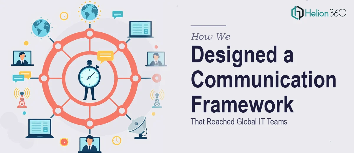 How We Designed a 30-Minute Communication Framework That Reached Global IT Teams