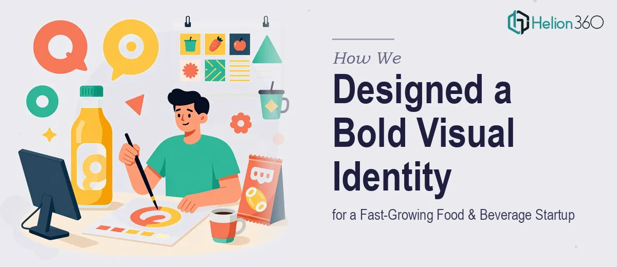 How We Designed a Bold Visual Identity System for a Fast-Growing Food & Beverage Startup