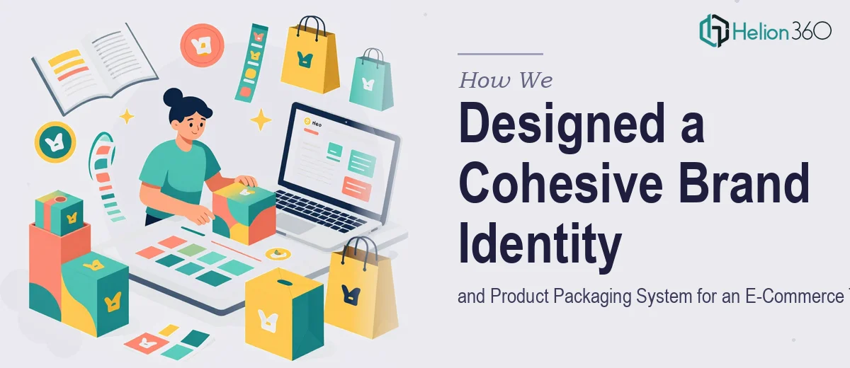 How We Designed a Cohesive Brand Identity and Product Packaging System for an E-Commerce Tech Startup