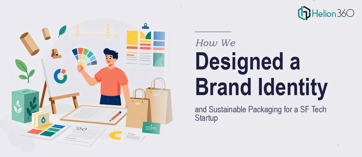 How We Designed a Cohesive Brand Identity and Sustainable Packaging System for a San Francisco Tech Startup