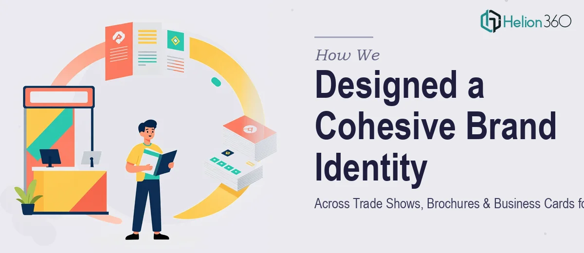 How We Designed a Cohesive Brand Identity System Across Trade Show Booths, Brochures, and Business Cards for a Silicon Valley Tech Startup