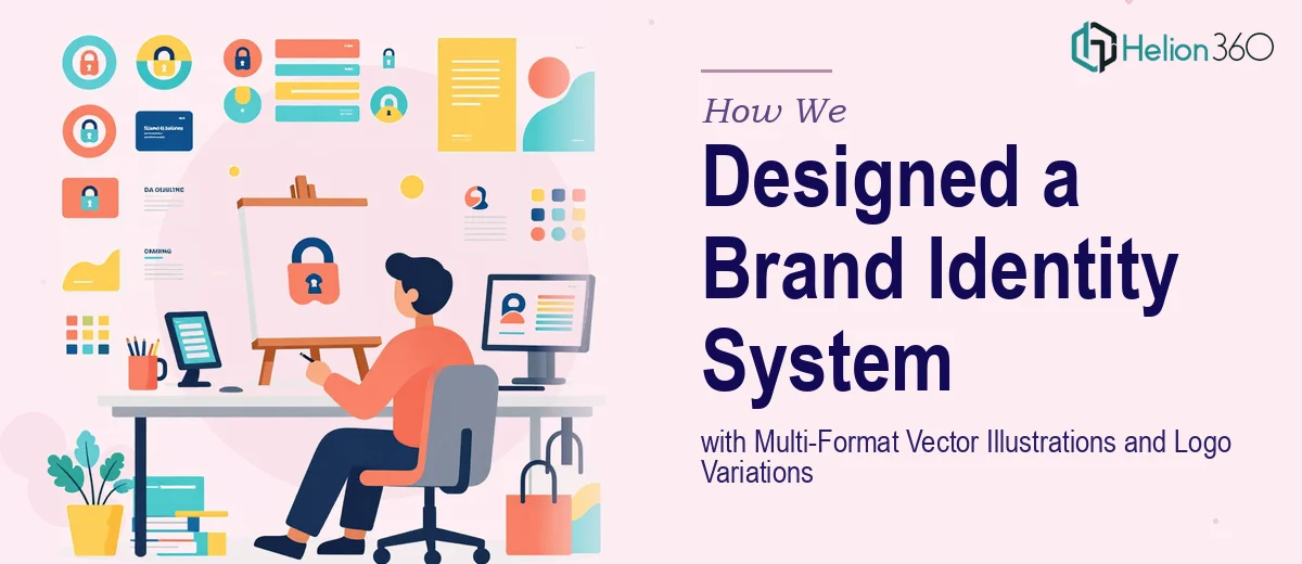 How We Designed a Cohesive Brand Identity System with Multi-Format Vector Illustrations and Logo Variations