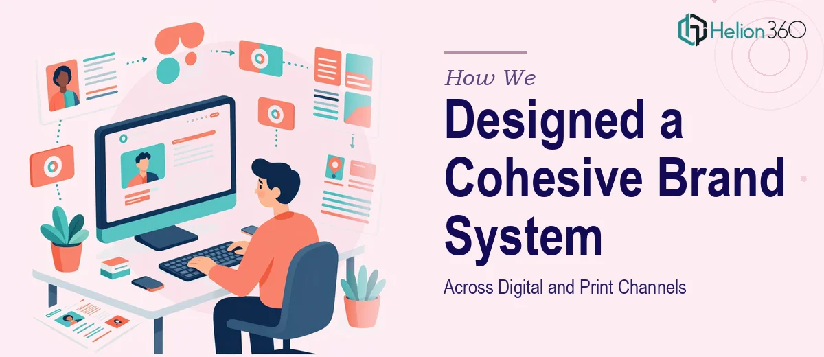 How We Designed a Cohesive Visual Brand System Across Digital and Print Channels