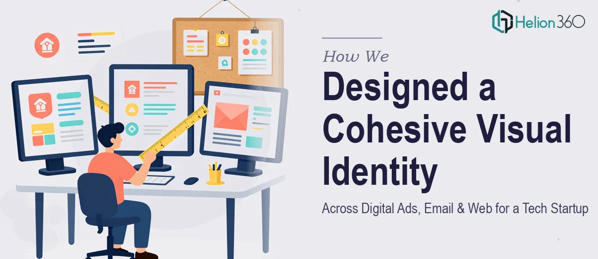 How We Designed a Cohesive Visual Identity System Across Digital Ads, Email, and Web for a Tech Startup