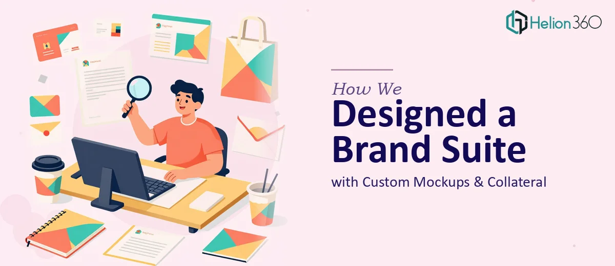 How We Designed a Complete Brand Collateral Suite with Custom Mockups