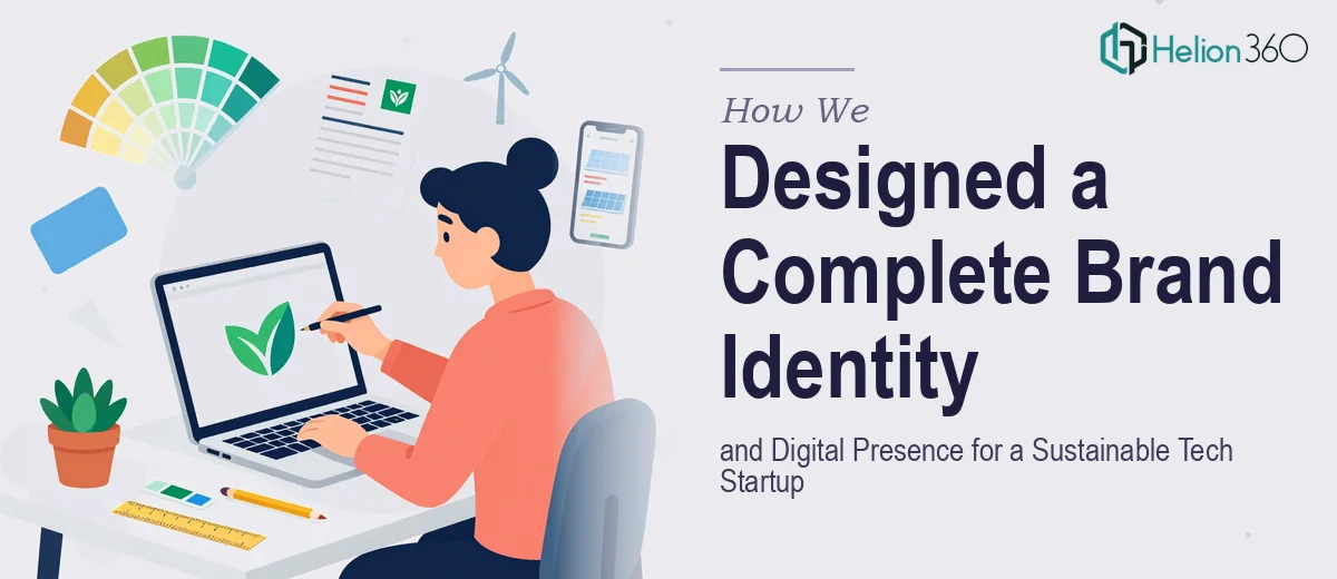 How We Designed a Complete Brand Identity and Digital Presence for a Sustainable Tech Startup