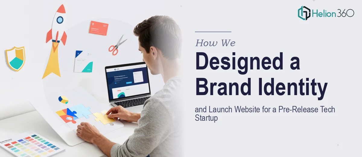 How We Designed a Complete Brand Identity and Launch Website for a Pre-Release Tech Startup