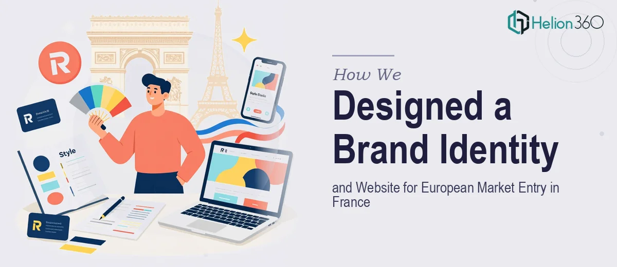 How We Designed a Complete Brand Identity and Website for European Market Entry in France