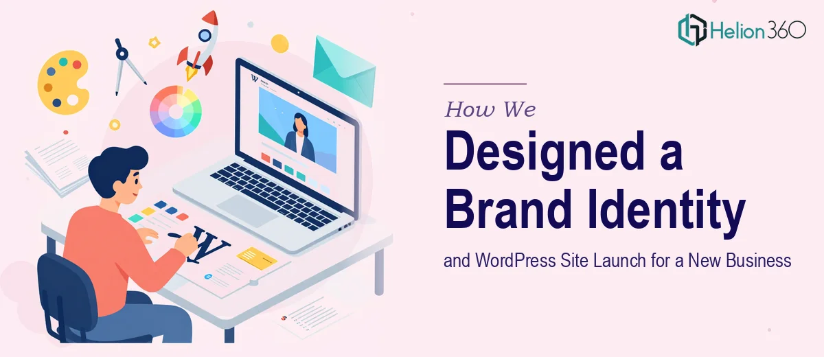 How We Designed a Complete Brand Identity and WordPress Site Launch for a New Business