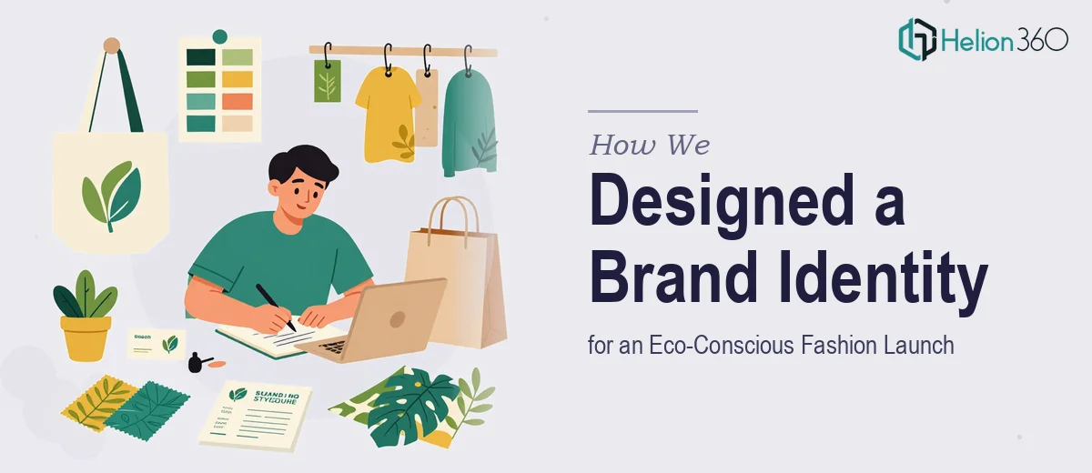 How We Designed a Complete Brand Identity System for an Eco-Conscious Fashion Launch