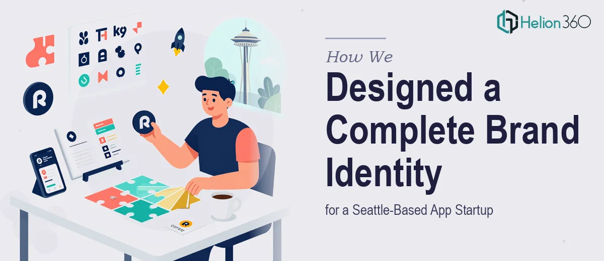 How We Designed a Complete Brand Identity System for a Seattle-Based App Startup