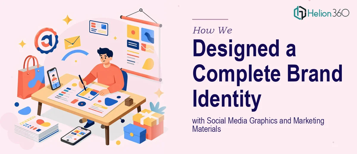 How We Designed a Complete Brand Identity System with Social Media Graphics and Marketing Materials