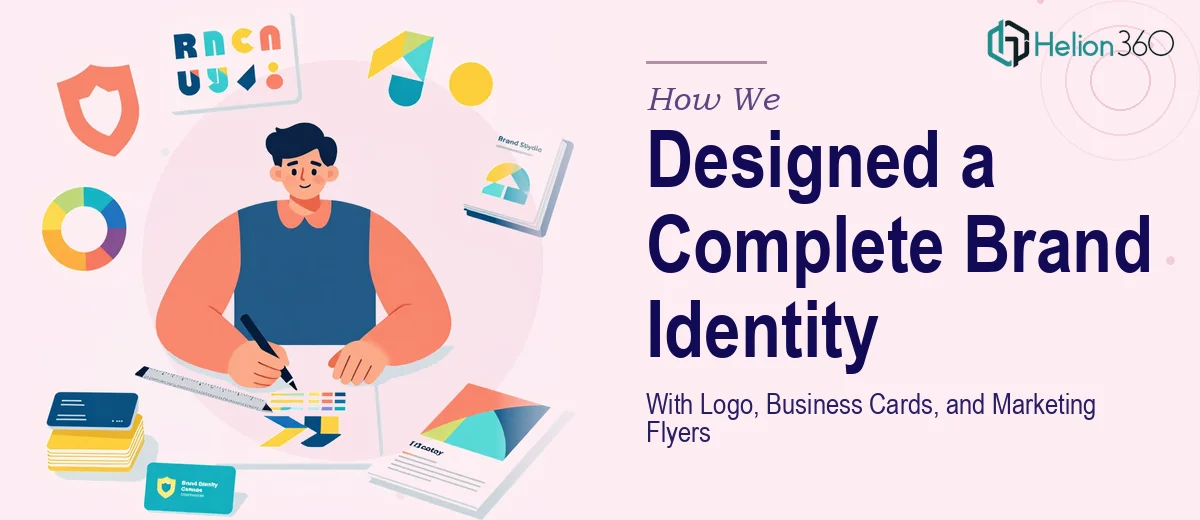 How We Designed a Complete Brand Identity System With Logo, Business Cards, and Marketing Flyers