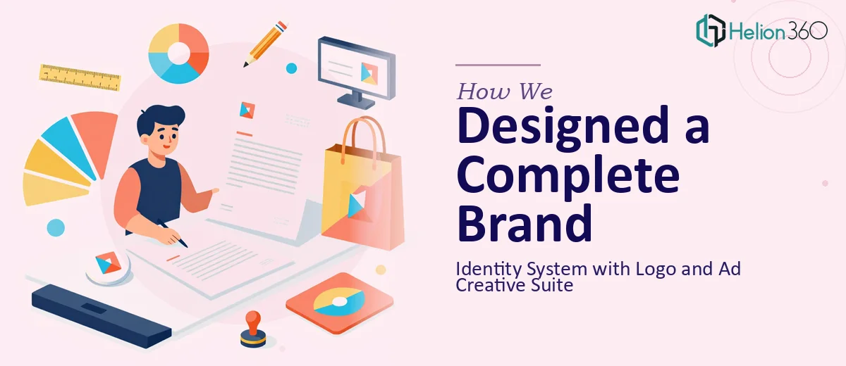 How We Designed a Complete Brand Identity System with Logo and Ad Creative Suite