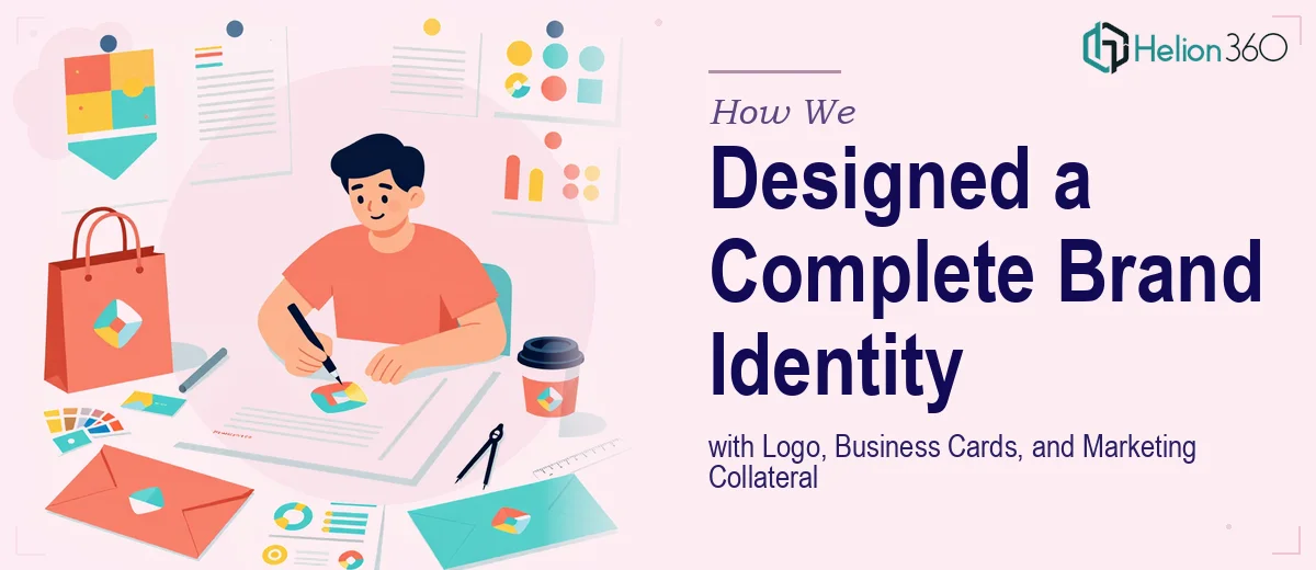 How We Designed a Complete Brand Identity System with Logo, Business Cards, and Marketing Collateral