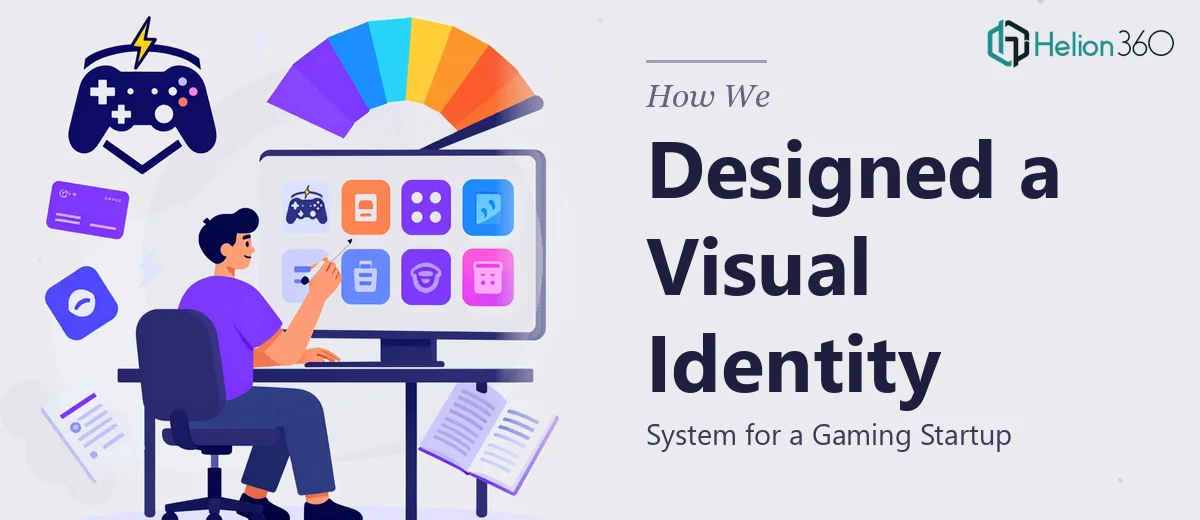 How We Designed a Complete Visual Identity System for a Gaming Startup