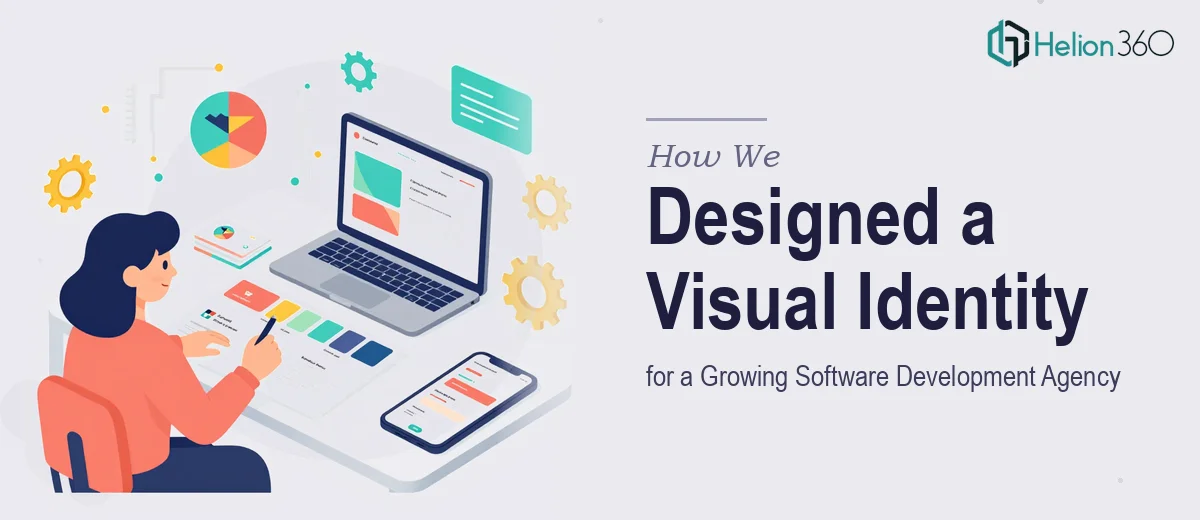 How We Designed a Complete Visual Identity System for a Growing Software Development Agency