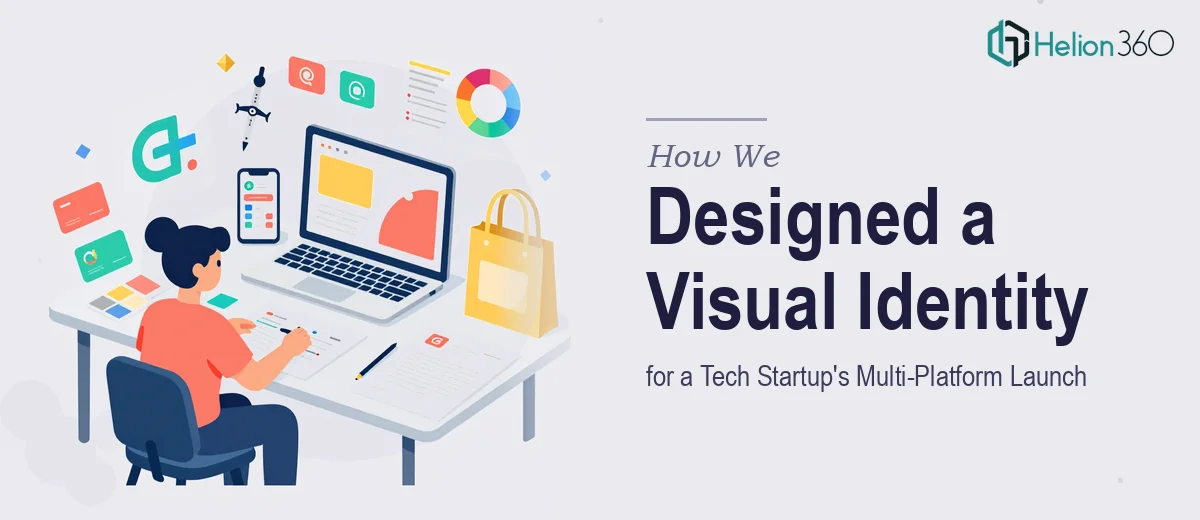 How We Designed a Complete Visual Identity System for a Tech Startup's Multi-Platform Launch