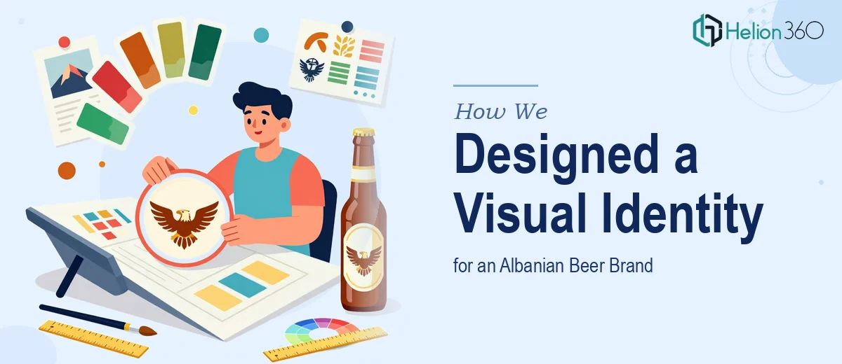 How We Designed a Complete Visual Identity System for an Albanian Beer Brand