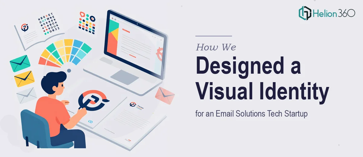 How We Designed a Complete Visual Identity System for an Email Solutions Tech Startup
