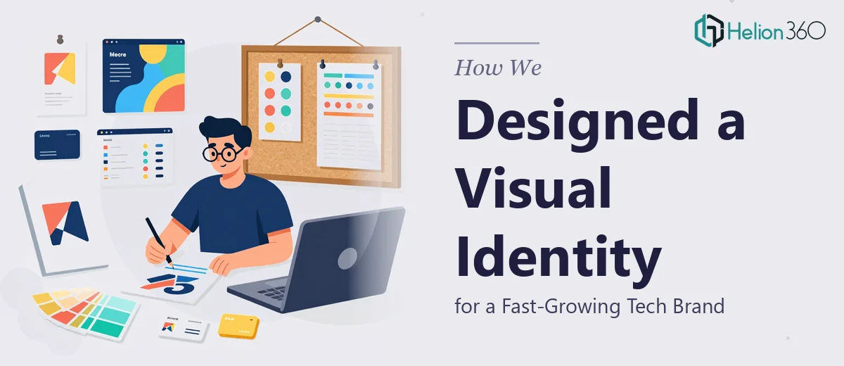 How We Designed a Comprehensive Visual Identity System for a Fast-Growing Tech Brand