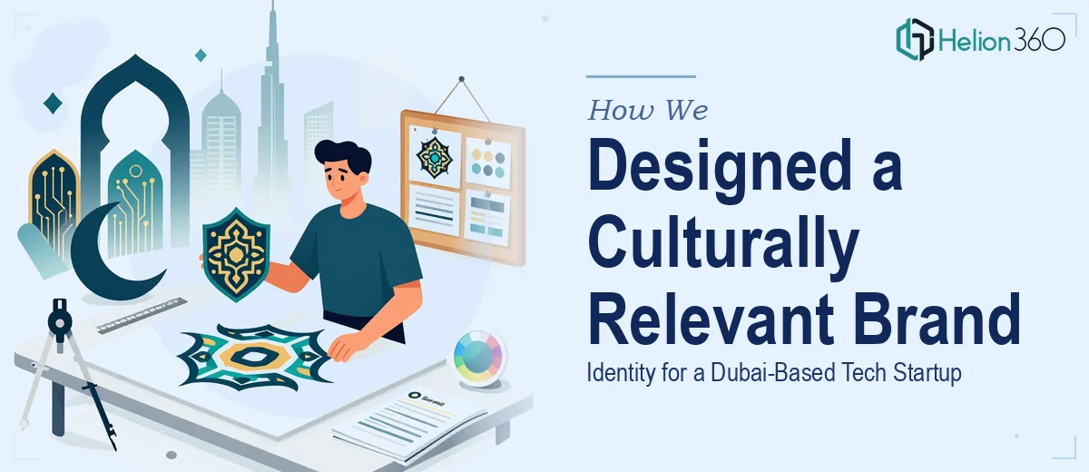 How We Designed a Culturally Relevant Brand Identity for a Dubai-Based Tech Startup