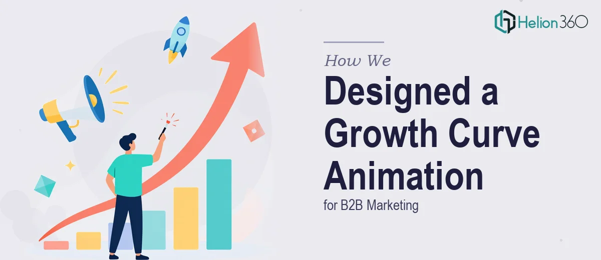 How We Designed a Dynamic Exponential Growth Curve Animation for B2B Marketing