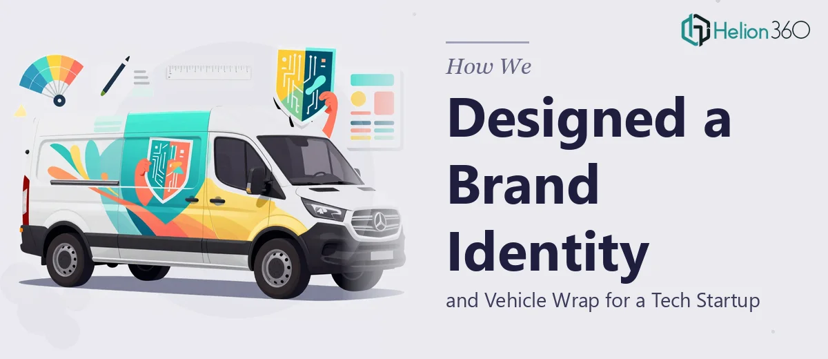 How We Designed a Forward-Thinking Brand Identity and Vehicle Wrap for a Tech Startup