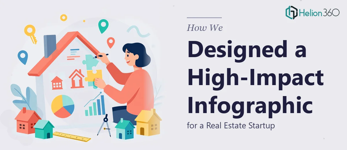 How We Designed a High-Impact Brand Infographic for a Real Estate Startup