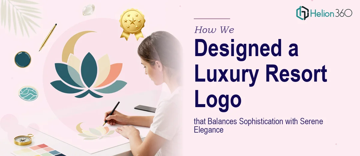 How We Designed a Luxury Resort Logo that Balances Sophistication with Serene Elegance