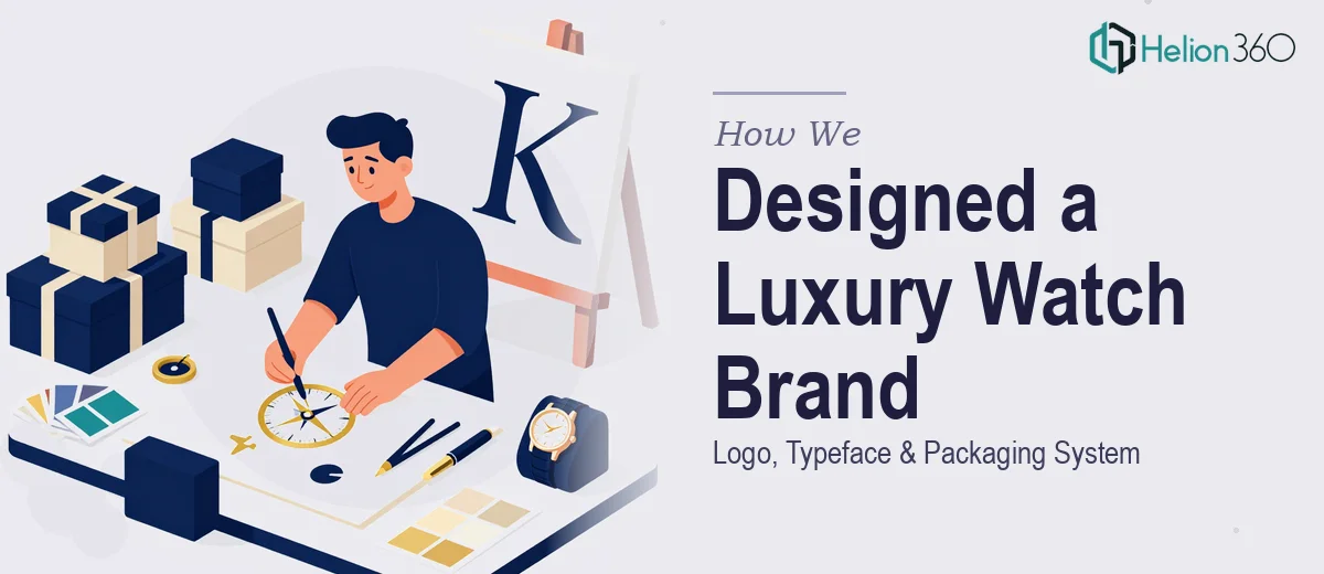 How We Designed a Luxury Watch Brand Identity: Logo, Typeface, and Packaging System