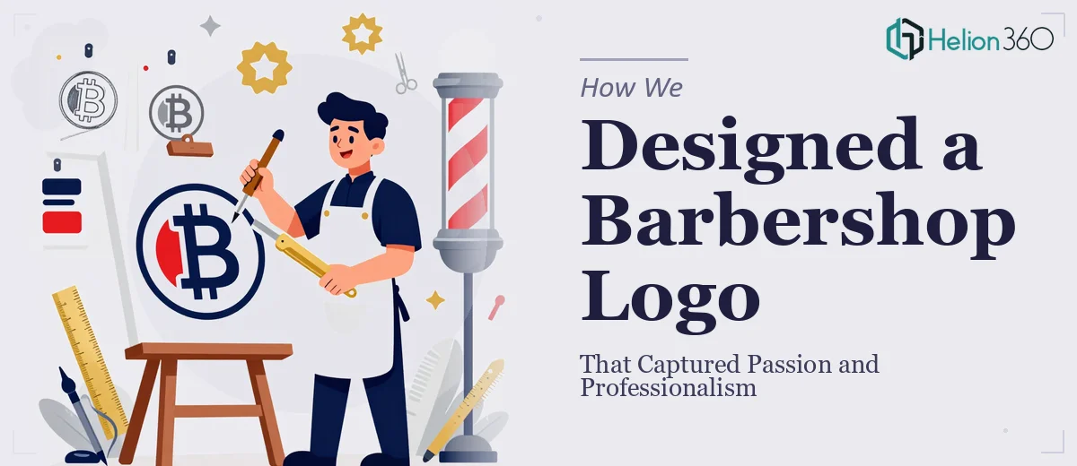 How We Designed a Memorable Barbershop Logo That Captured Passion and Professionalism