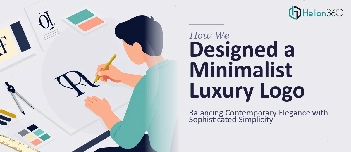 How We Designed a Minimalist Luxury Logo That Balances Contemporary Elegance with Sophisticated Simplicity