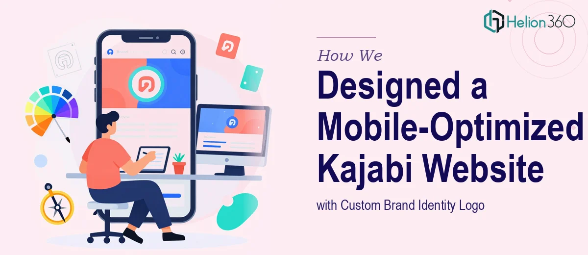 How We Designed a Mobile-Optimized Kajabi Website with Custom Brand Identity Logo