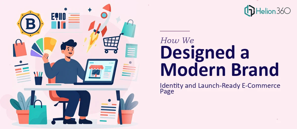 How We Designed a Modern Brand Identity and Launch-Ready E-Commerce Page