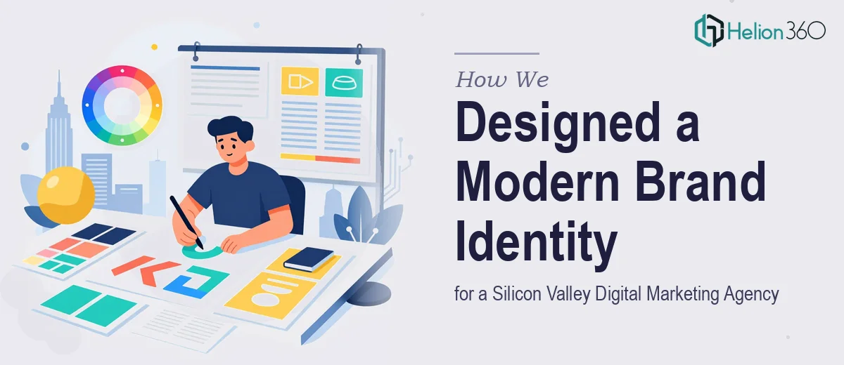 How We Designed a Modern Brand Identity System for a Silicon Valley Digital Marketing Agency