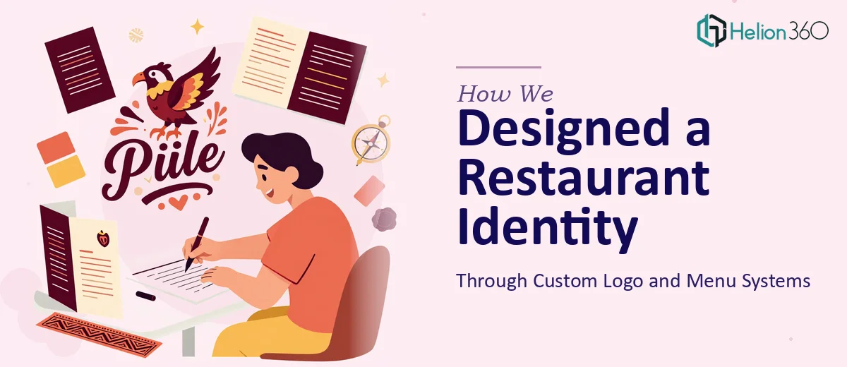 How We Designed a Modern Chilean Restaurant Identity Through Custom Logo and Menu Systems
