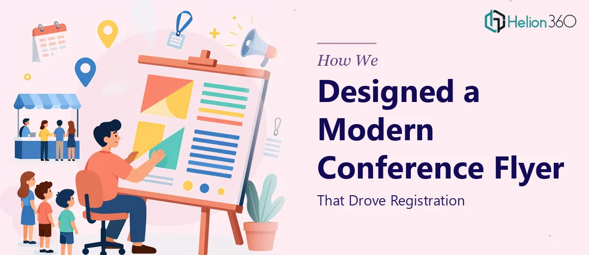 How We Designed a Modern Conference Flyer That Drove Registration