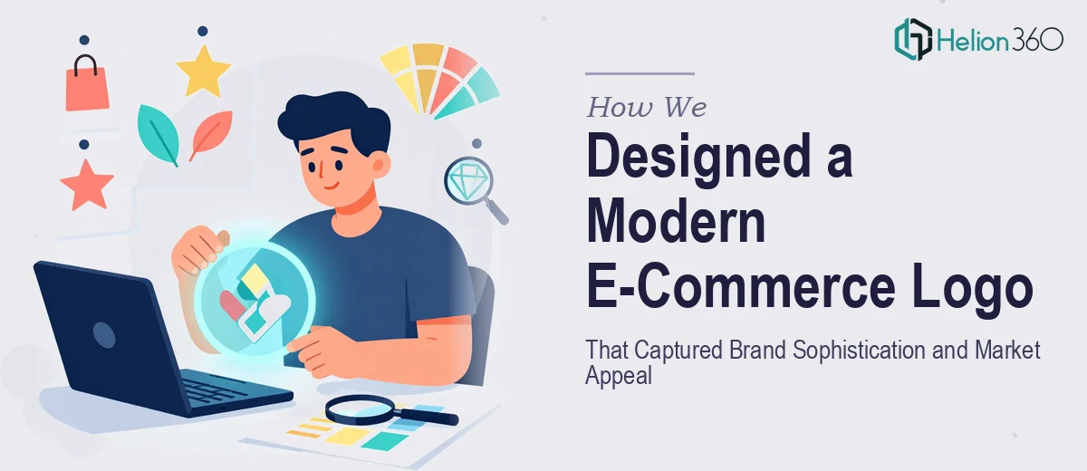 How We Designed a Modern, Multi-Category E-Commerce Logo That Captured Brand Sophistication and Market Appeal