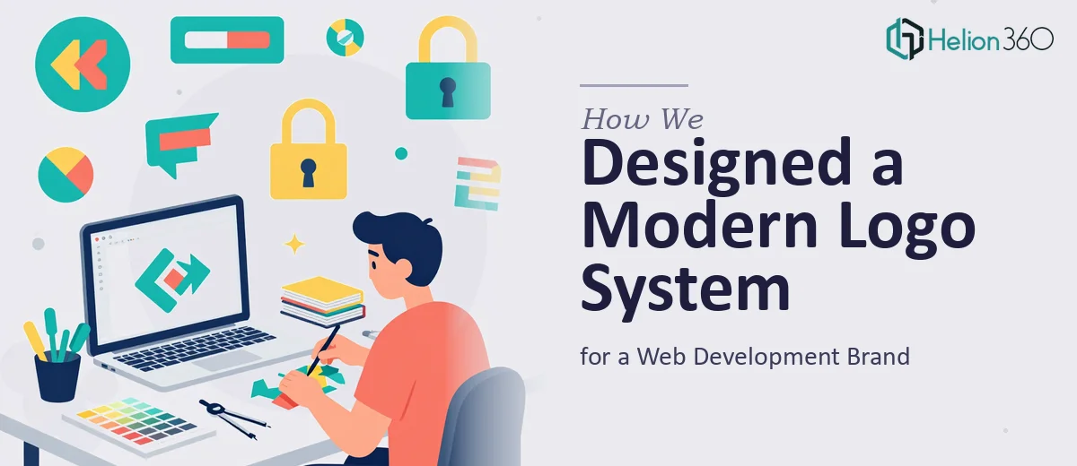 How We Designed a Modern, Versatile Logo System for a Web Development Brand