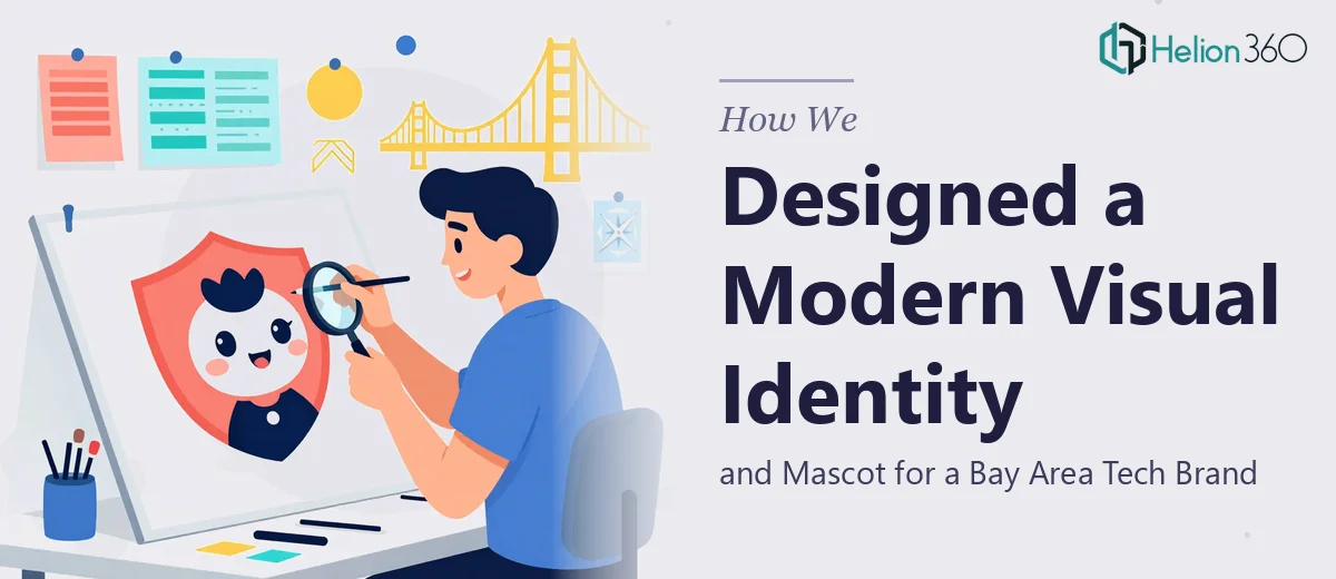 How We Designed a Modern Visual Identity and Mascot for a Bay Area Tech Brand