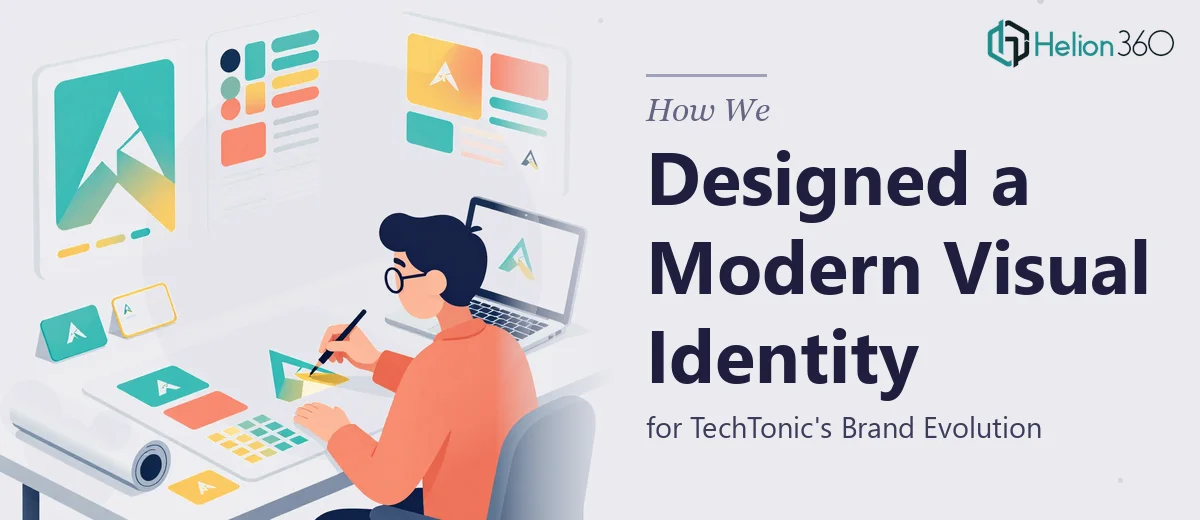 How We Designed a Modern Visual Identity for TechTonic's Brand Evolution