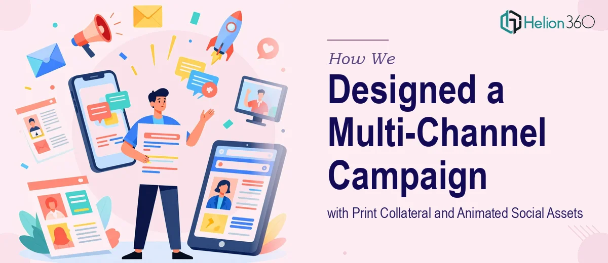How We Designed a Multi-Channel Product Launch Campaign with Print Collateral and Animated Social Assets