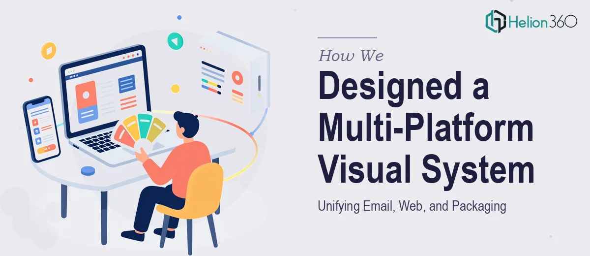 How We Designed a Multi-Platform E-Commerce Visual System That Unified Email, Web, and Packaging