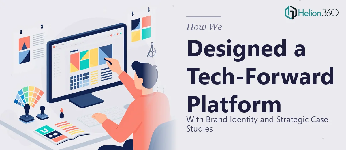 How We Designed a Tech-Forward Squarespace Platform With Brand Identity and Strategic Case Studies