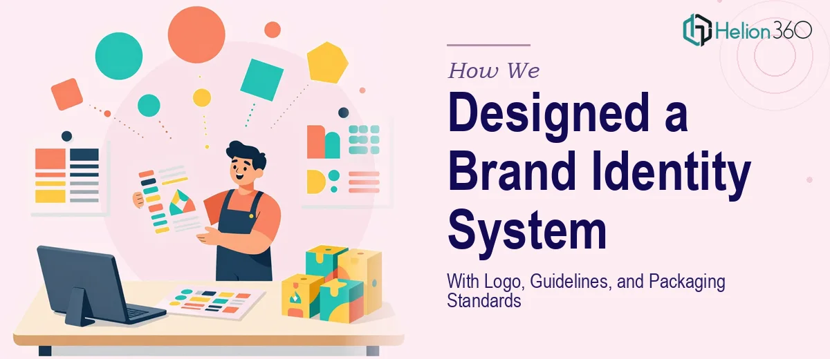 How We Designed a Versatile Brand Identity System With Logo, Guidelines, and Packaging Standards