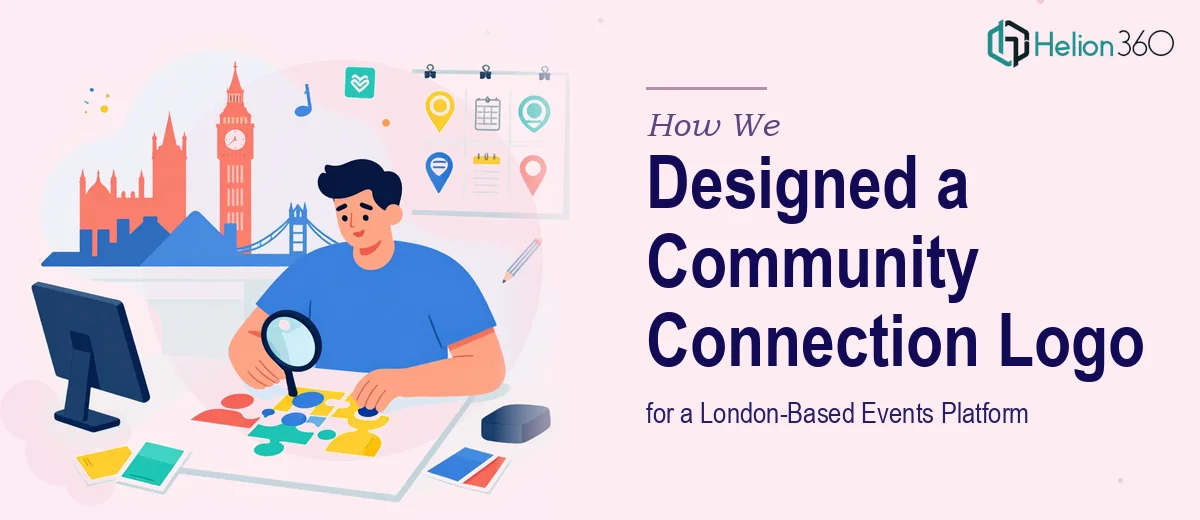 How We Designed a Versatile Community Connection Logo for a London-Based Events Platform