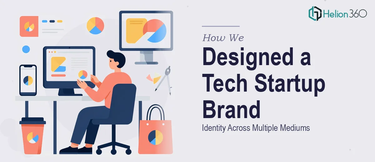 How We Designed a Versatile Tech Startup Brand Identity Across Multiple Mediums