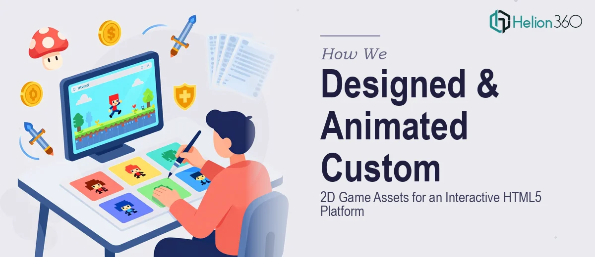 How We Designed and Animated Custom 2D Game Assets for an Interactive HTML5 Platform